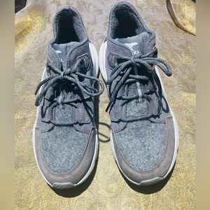 Sorel Grey Kinetic Ankle Boots